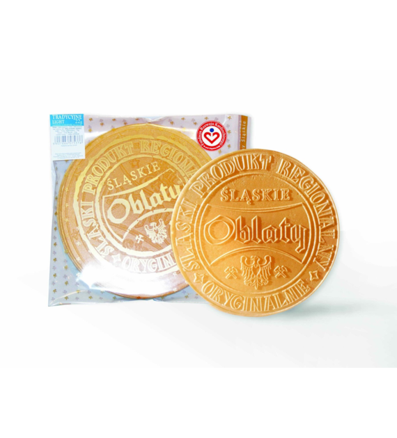 Oblaty tradycyjne light 22 g (SPRZEDAŻ NA OPAKOWANIA ZBIORCZE)