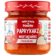 Paprykarz wegetariański z kaszą jaglaną 160 g