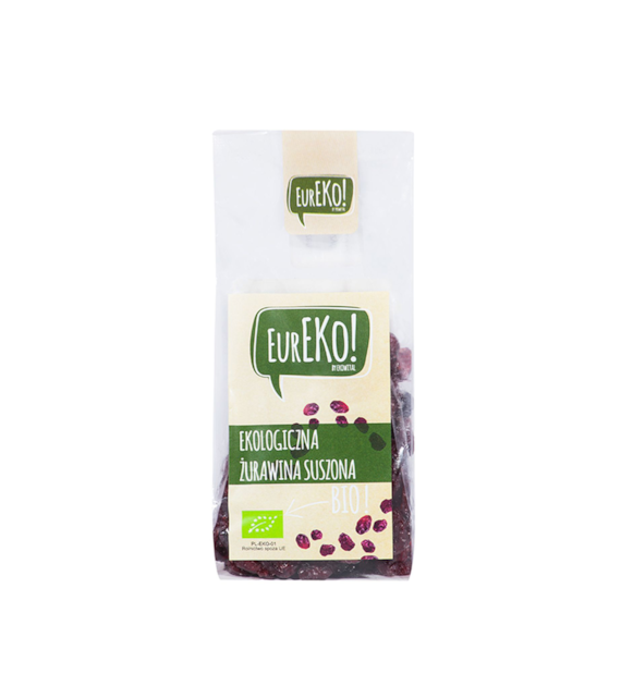 Żurawina suszona (słodzona cukrem trzcinowym) BIO 100 g