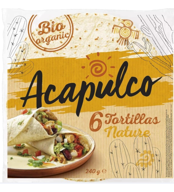 Tortilla BIO 240 g (6 sztuk)