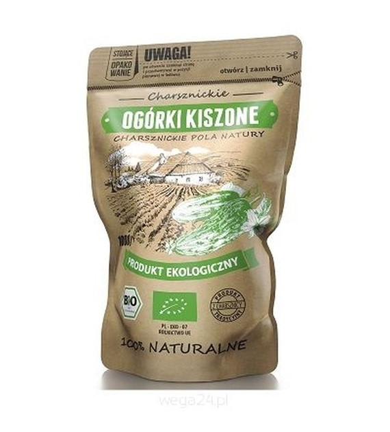 Ogórki kiszone BIO 500 g/1 kg