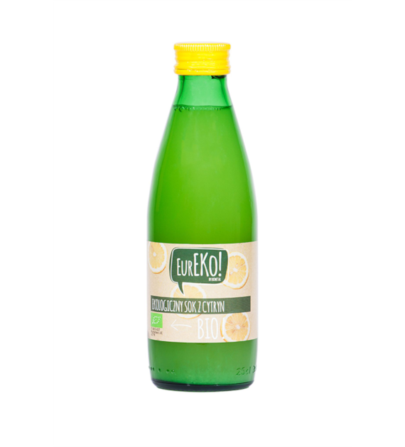 Sok z cytryn 100% BIO 250 ml Eureko