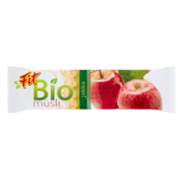 Baton musli jabłkowy BIO 30 g (SPRZEDAŻ NA OPAKOWANIA ZBIORCZE)