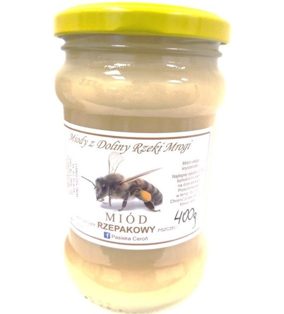 Miód rzepakowy 400 g