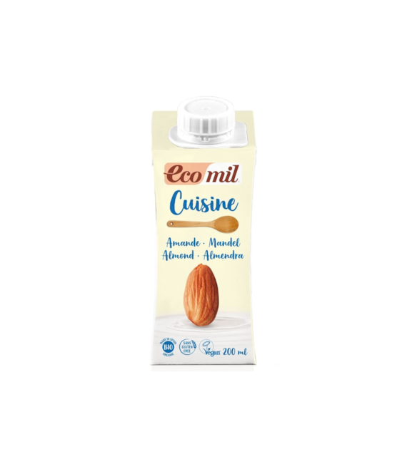 Krem do gotowania migdałowy bezglutenowy BIO 200 ml