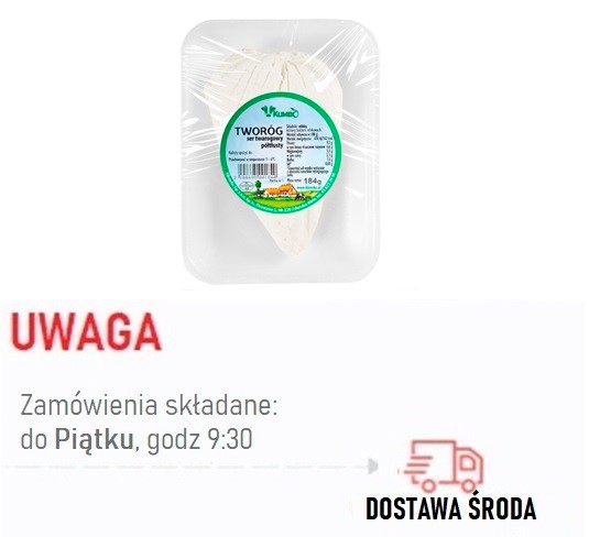 Twaróg na wagę 1 kg