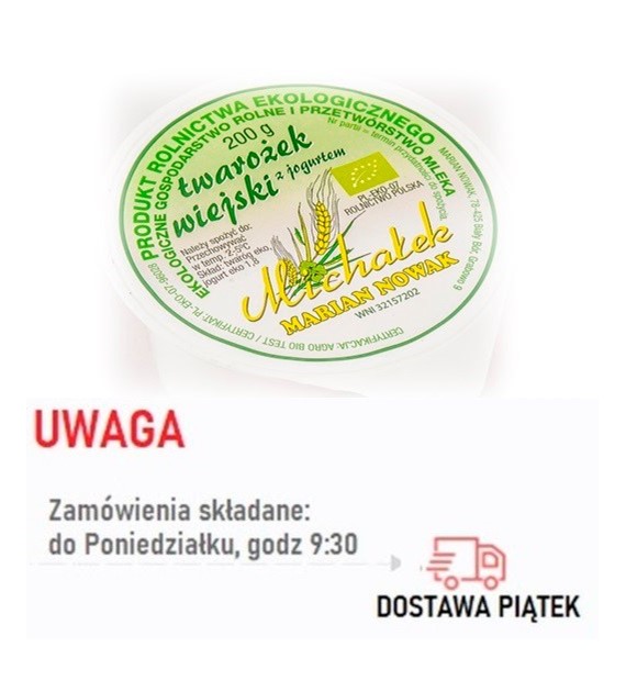 Twarożek BIO 200 ml