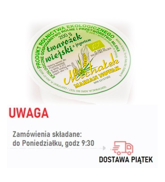 Twarożek BIO 200 ml