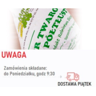 Twaróg półtłusty BIO