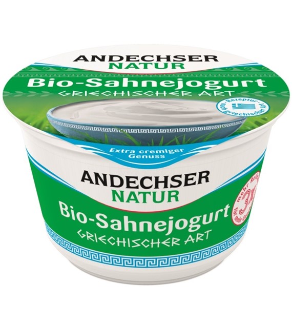 Jogurt kremowy typu greckiego 10% tł.BIO 200 g