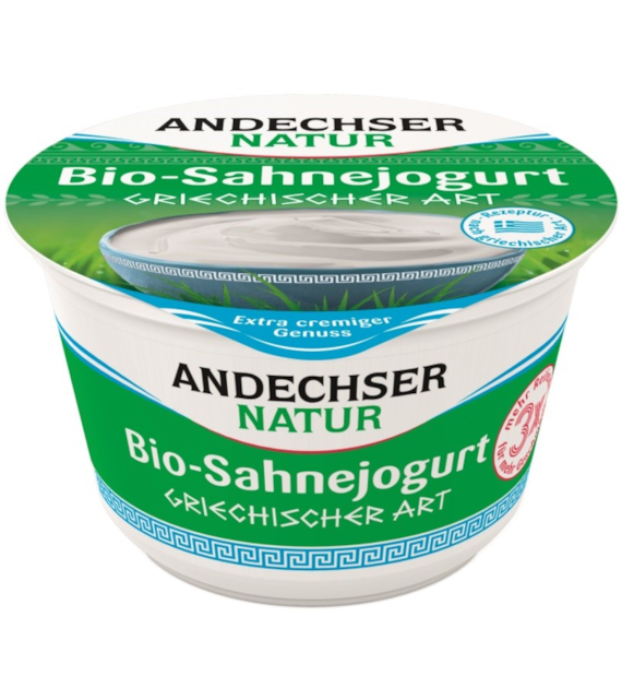 Jogurt kremowy typu greckiego 10% tł.BIO 200 g