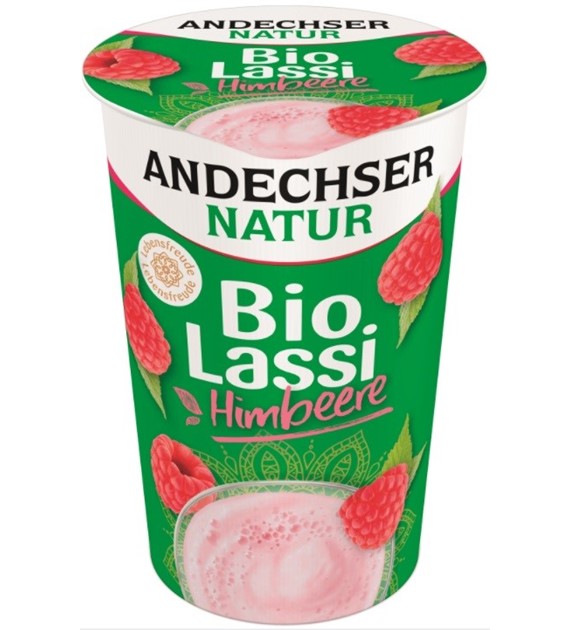 Jogurt pitny Lassi malina 3,5% tł.BIO 250 g