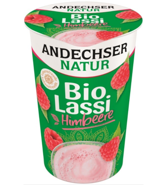 Jogurt pitny Lassi malina 3,5% tł.BIO 250 g
