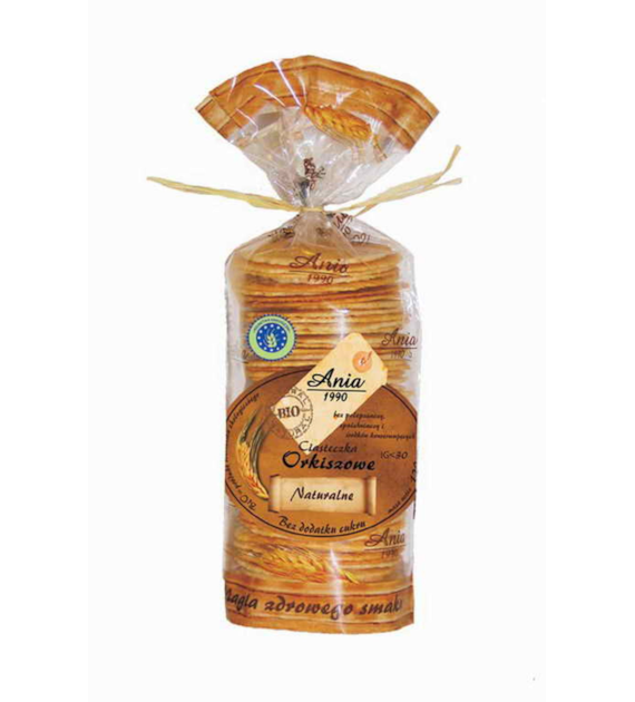 Ciasteczka orkiszowe naturalne B/C BIO 120 g