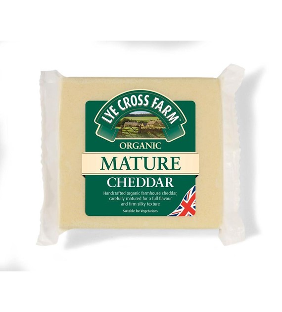 Ser Cheddar dojrzały, dojrzewający 9-12 miesięcy BIO 200 g