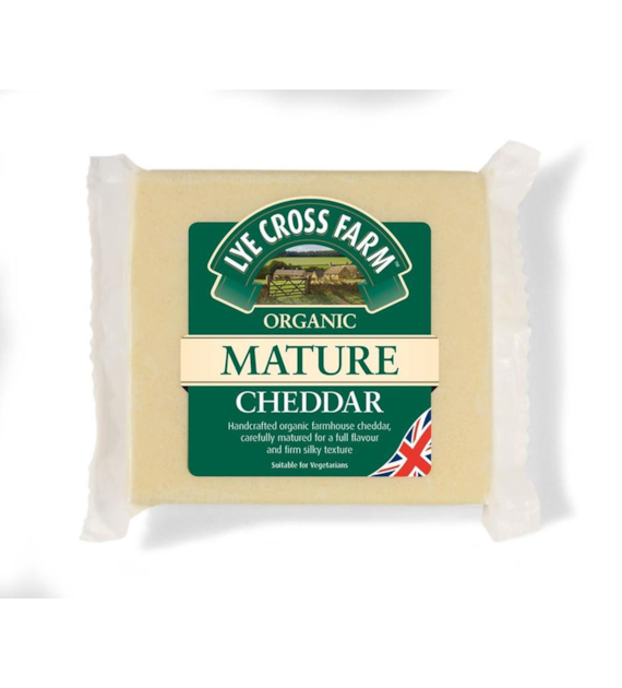 Ser Cheddar dojrzały, dojrzewający 9-12 miesięcy BIO 200 g