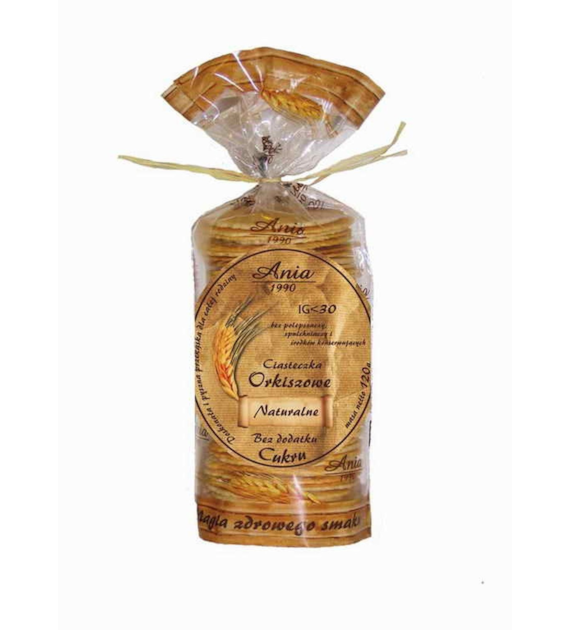 Ciasteczka orkiszowe naturalne B/C 120 g