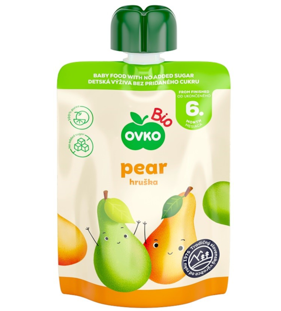 Przecier gruszkowy po 6 miesiącu życia BIO 90 g