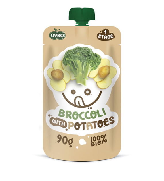 Danie brokuł-ziemniak po 6 miesiącu życia BIO 90 g