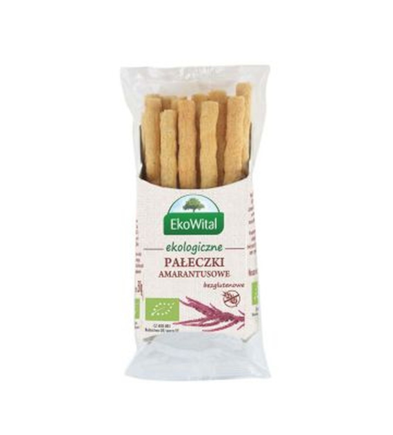 Pałeczki z amarantusem BEZGL. BIO 50 g