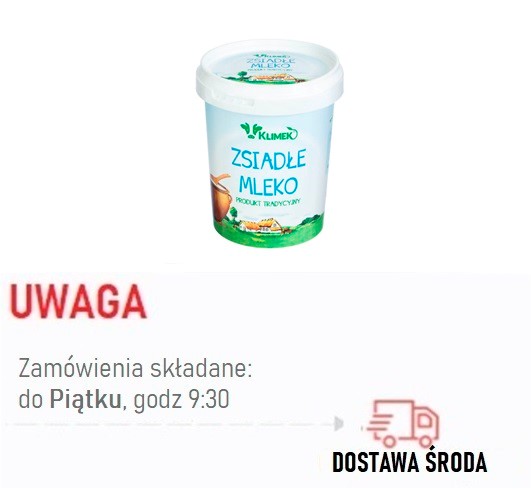 Mleko zsiadłe 500g