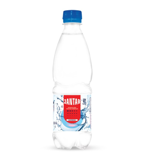 Woda źródlana średniozmineralizowana gazowana 500 ml