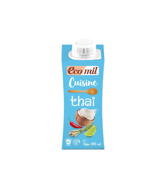 Krem do gotowania kokosowy tajski bezglutenowy BIO 200 ml