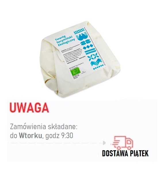 Twaróg tłusty BIO 1 kg