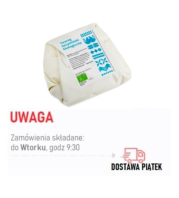 Twaróg tłusty BIO 1 kg