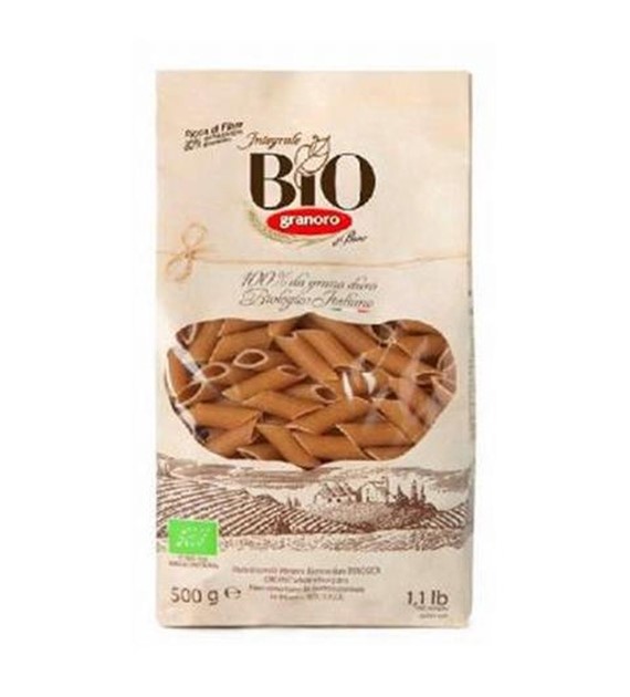 Makaron penne rigate pełnoziarnisty BIO 500 g