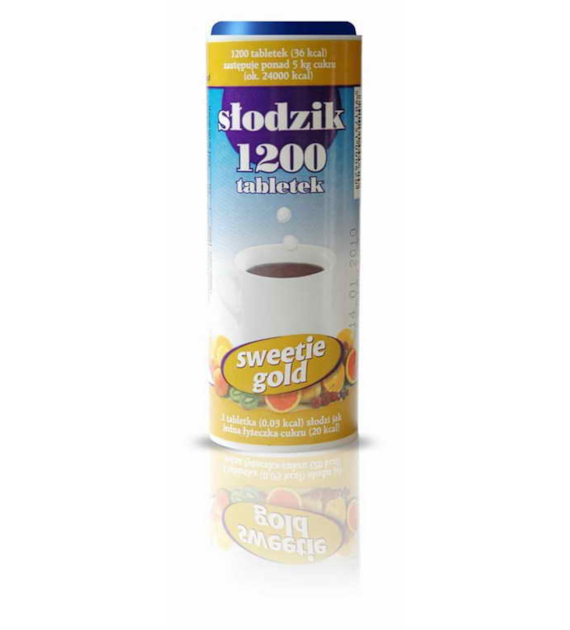 Słodzik 1200 tabletek Sweetie Gold