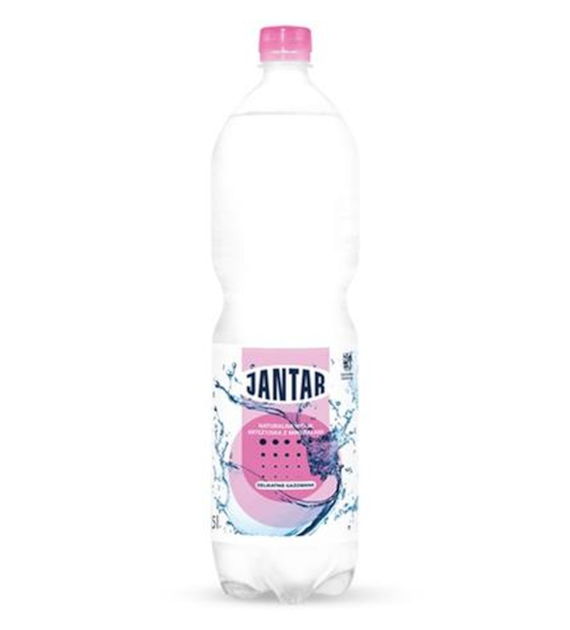 Woda źródlana średniozmineralizowana delikatnie gazowana 1,5 l