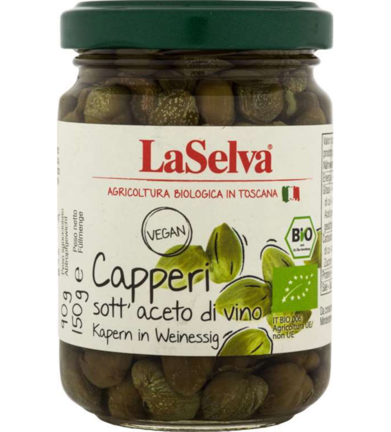 Kapary marynowane BIO 150 g