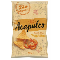Nachosy o smaku paprykowym BIO 125 g