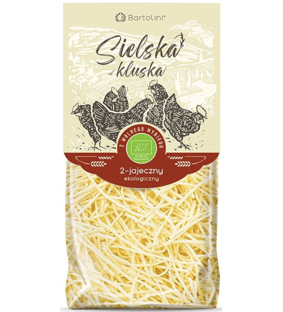 Sielska kluska 2-jajeczny makaron krajanka cienka BIO 250 g
