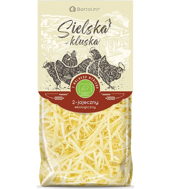 Sielska kluska  2-jajeczny makaron krajanka średnia BIO 250 g
