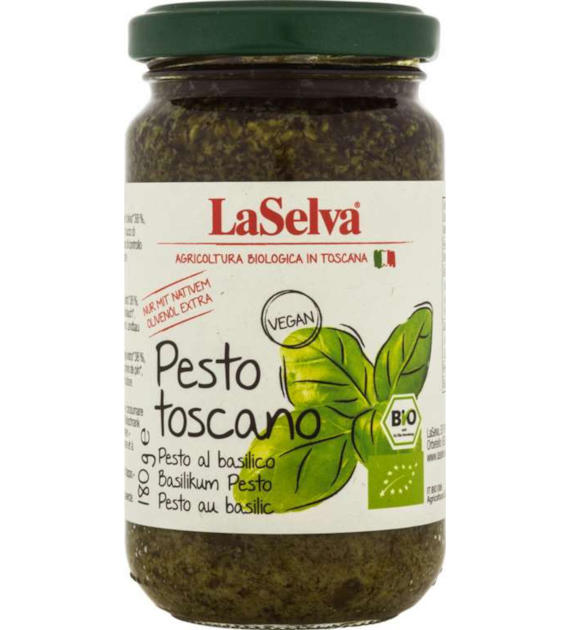 Pesto z bazylii BIO 180 g
