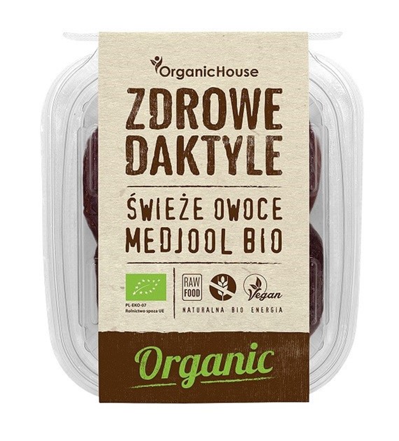 Świeże daktyle Medjool BIO 280 g OrganicHouse