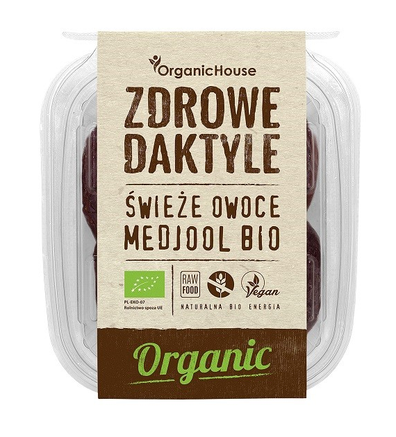 Świeże daktyle Medjool BIO 280 g OrganicHouse