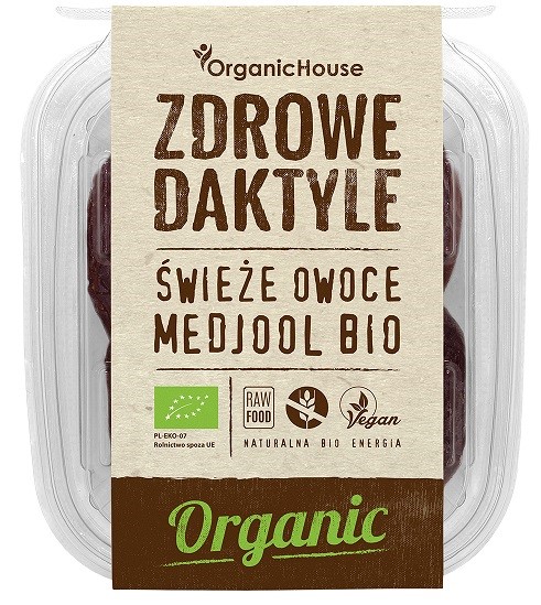 Świeże daktyle Medjool BIO 280 g OrganicHouse