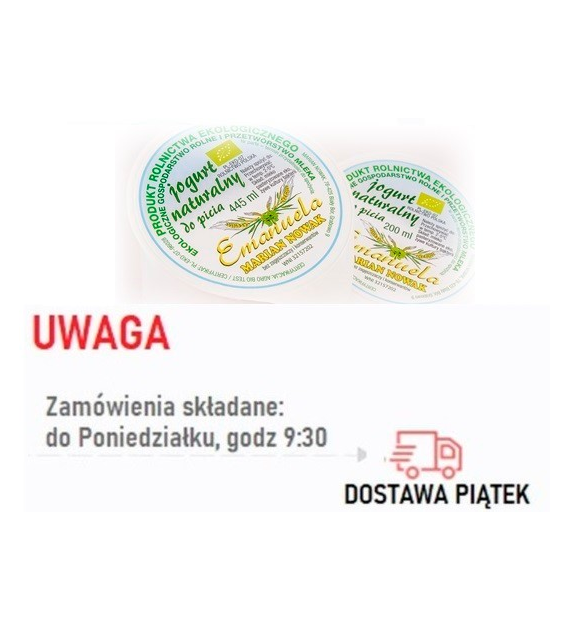 Jogurt naturalny BIO 445 ml