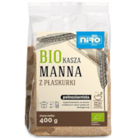 Kasza manna z płaskurki pełnoziarnista BIO 400 g