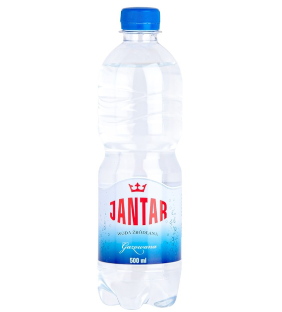 Woda źródlana średniozmineralizowana gazowana 500 ml