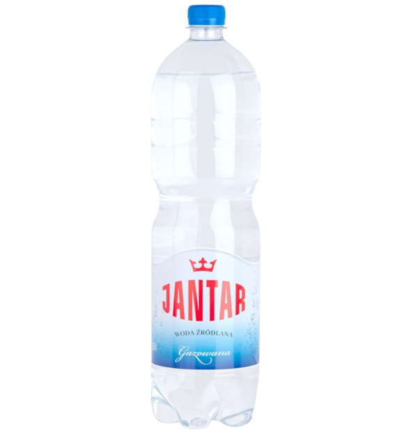 Woda źródlana średniozmineralizowana gazowana 1,5 l