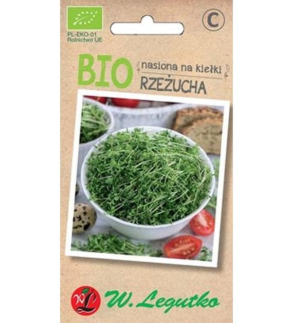 Nasiona na kiełki - Rzeżucha BIO 15 g