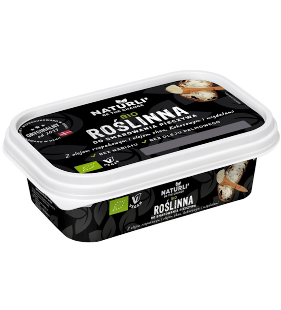 Smarowidło wegańskie bez oleju palmowego BIO 225 g