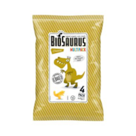 Chrupki kukurydziane Dinozaury o smaku serowym BEZGL. BIO 4x15 g