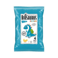 Chrupki kukurydziane Dinozaury z solą morską BEZGL. BIO 4x15 g