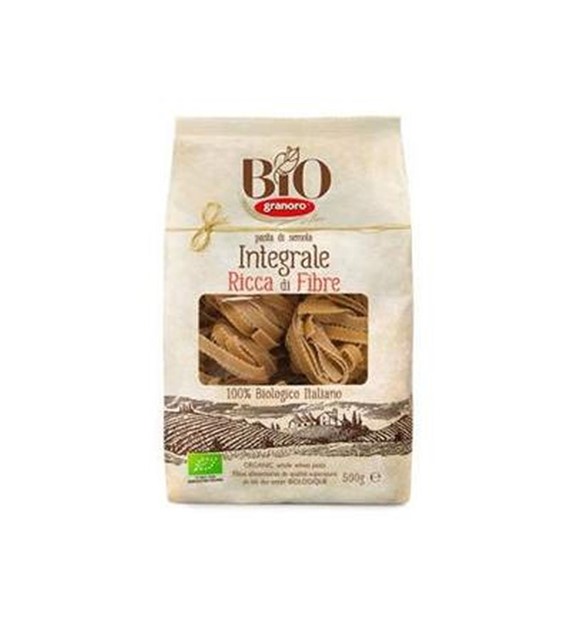 Makaron gniazda pełnoziarnisty BIO 500 g