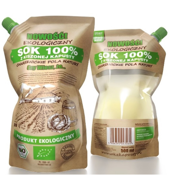 Sok z kapusty kiszonej BIO 500 ml